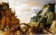 Joos de Momper Mountainous Landscape France oil painting artist